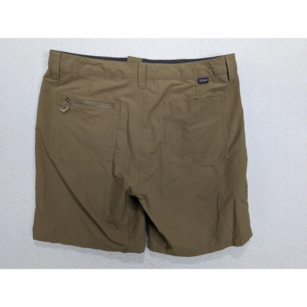 Patagonia Mens Shorts Size 38 Nylon Blend Khaki